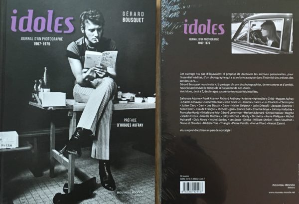 Livre "Idole" Gérard Bousquet (promotion!)