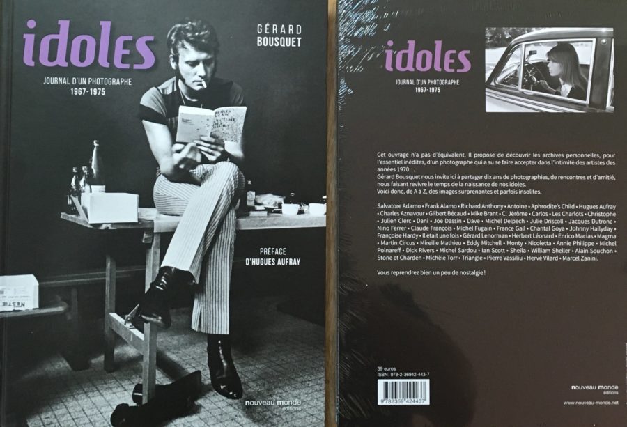 Livre "Idole" Gérard Bousquet (promotion!)