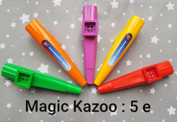Magic Kazoo 5 € l'unité (couleur aléatoire)